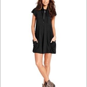 Kensie Flutter draped dress